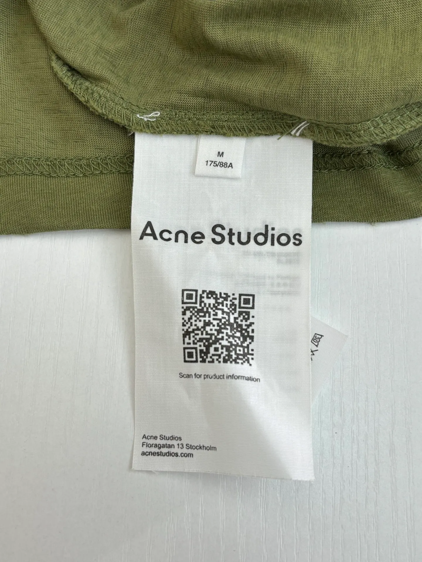 Acne Studio T Size：S/M/L/XL